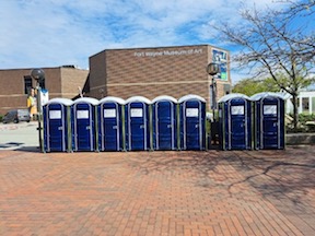 Where to rent a porta potty rental in Burket, Indiana? Rent a porta potty rental in Burket, Indiana with Summit City Rental. 