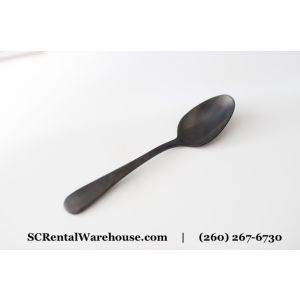 Black Matte Flatware - Stuart Event Rentals