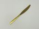 Flatware All Gold Steak Knife Rental